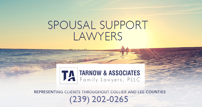 Spousal Support Lawyers in and near Naples Florida
